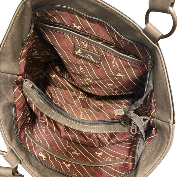 Montana West Tote Bag with Ethnic Detailing NWT Montana West embellished cross - Picture 9 of 16